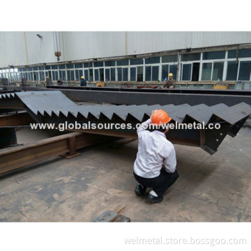 Welded steel staircase factory